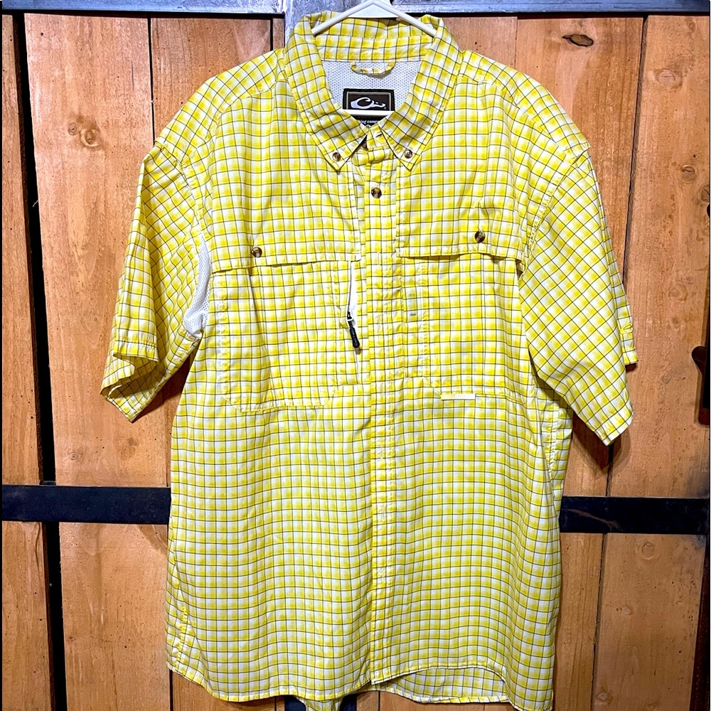 Mens Drake Short sleeve Sz XL
